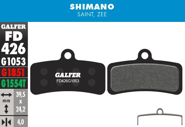 Galfer Pastillas Shimano M7120/8020/8120/9120